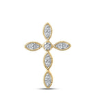 Radiant Faith Diamond Cross Pendant - Splendid Jewellery