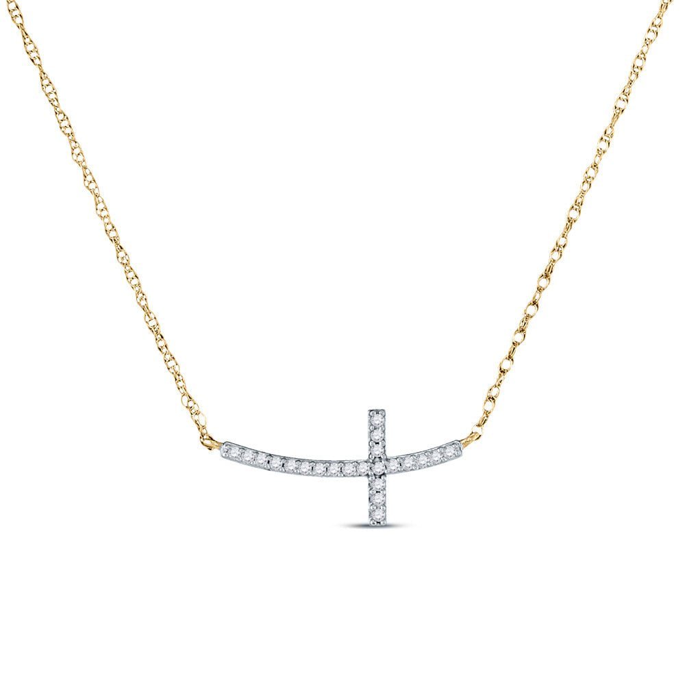 Radiant Faith Diamond Pendant Necklace - Splendid Jewellery