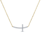 Radiant Faith Diamond Pendant Necklace - Splendid Jewellery