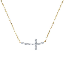 Radiant Faith Diamond Pendant Necklace - Splendid Jewellery