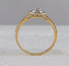 Radiant Glow Diamond Cluster Ring - Splendid Jewellery