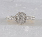 Radiant Glow Diamond Cluster Ring - Splendid Jewellery