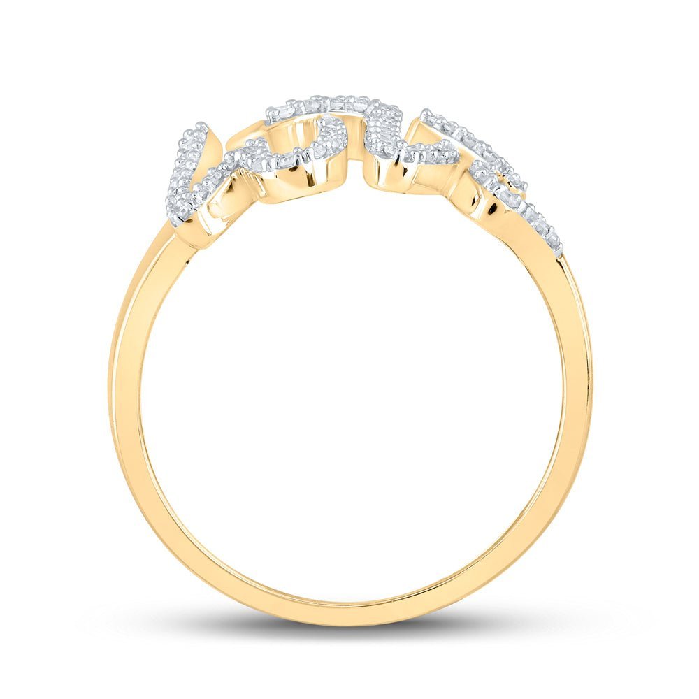 Radiant Glow Diamond Love Fashion Ring - Splendid Jewellery
