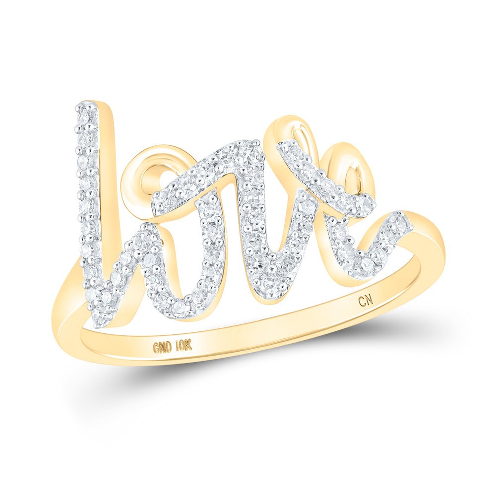 Radiant Glow Diamond Love Fashion Ring - Splendid Jewellery