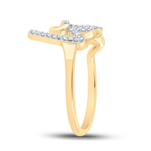 Load image into Gallery viewer, Radiant Glow Diamond Love Fashion Ring product Side View 2 from Splendid Jewellery