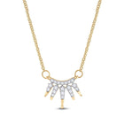 Radiant Glow Diamond Pendant Necklace - Splendid Jewellery