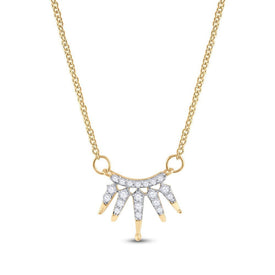 Radiant Glow Diamond Pendant Necklace - Splendid Jewellery