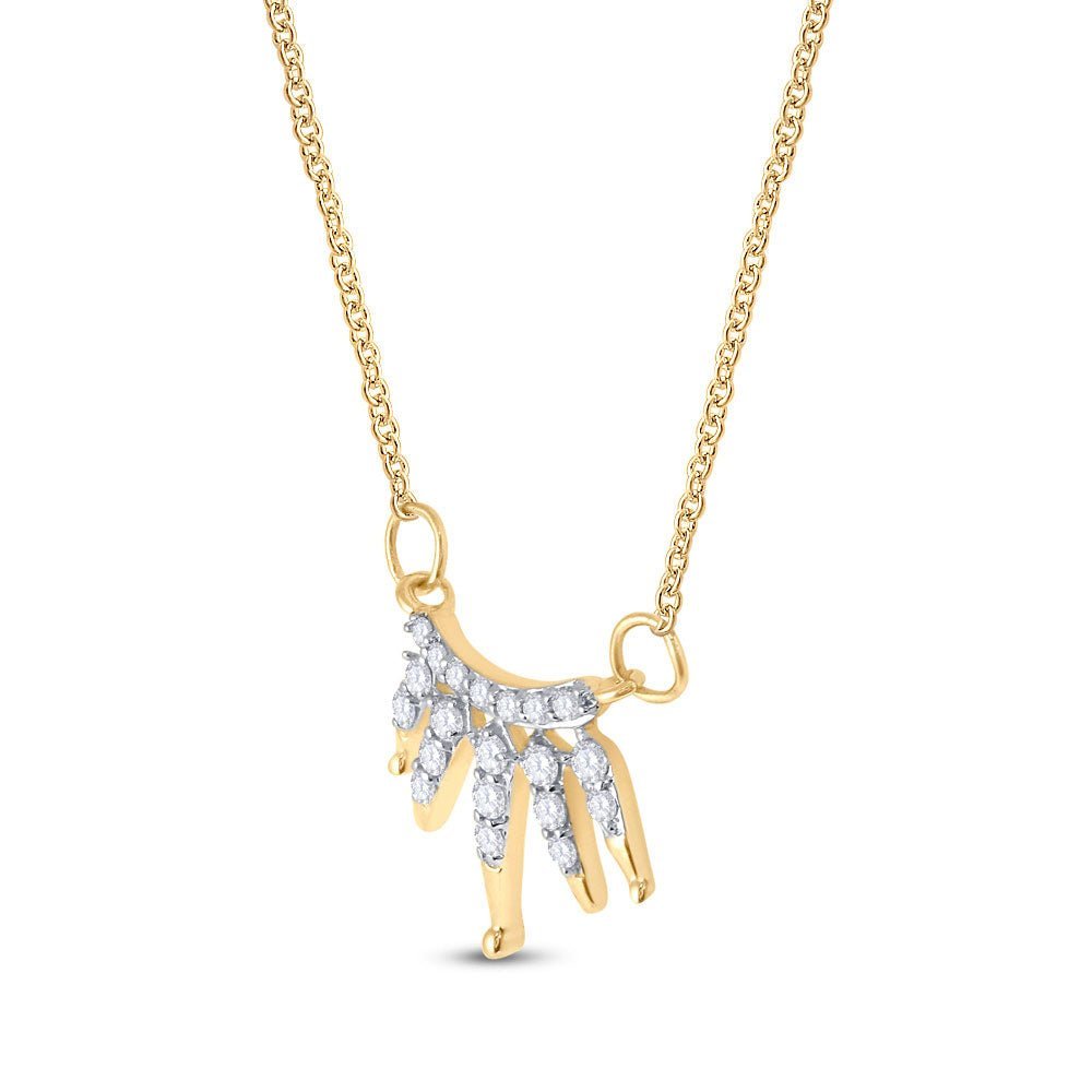 Radiant Glow Diamond Pendant Necklace - Splendid Jewellery