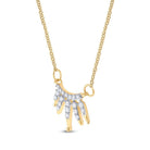 Radiant Glow Diamond Pendant Necklace - Splendid Jewellery