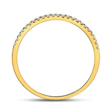 Load image into Gallery viewer, Radiant Glow Diamond Stackable Band Ring - Side View
