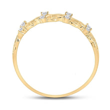 Load image into Gallery viewer, Radiant Gold and Diamond Curl Band Ring - A Dazzling Statement Piece - Splendid Jewellery