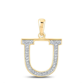 Radiant Gold and Diamond Initial Pendant: A Symbol of Elegance and Individuality - Splendid Jewellery
