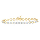 Radiant Gold Diamond Fashion Bracelet - 1.5 Carat Total Weight - Splendid Jewellery