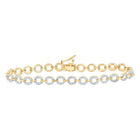 Radiant Gold Diamond Fashion Bracelet - 1.5 Carat Total Weight - Splendid Jewellery