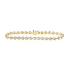 Load image into Gallery viewer, Radiant Gold Diamond Fashion Bracelet - 2 - 7/8 Ct.t.w. - Splendid Jewellery