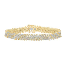 Load image into Gallery viewer, Radiant Gold Diamond Fashion Bracelet - 7.15 Ct.t.w. - Splendid Jewellery