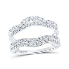Load image into Gallery viewer, Radiant Love 10kt White Gold Diamond Wrap Enhancer - Splendid Jewellery