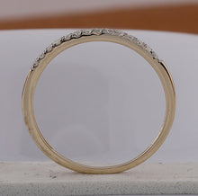 Load image into Gallery viewer, Radiant Love: 10kt Yellow Gold Round Diamond Bridal Wedding Ring Band Set 1/2 Cttw - Splendid Jewellery