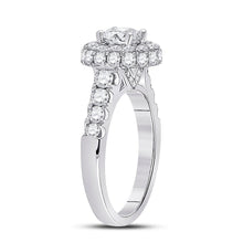 Load image into Gallery viewer, Radiant Love 14kt White Gold Diamond Solitaire Bridal Wedding Ring - Splendid Jewellery
