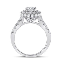 Load image into Gallery viewer, Radiant Love 14kt White Gold Diamond Solitaire Bridal Wedding Ring - Splendid Jewellery