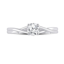 Load image into Gallery viewer, Radiant Love 14kt White Gold Diamond Solitaire Ring - Splendid Jewellery