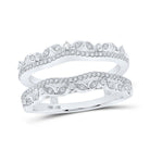 Radiant Love 14kt White Gold Diamond Wrap Enhancer - Splendid Jewellery