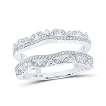 Load image into Gallery viewer, Radiant Love 14kt White Gold Diamond Wrap Enhancer - Splendid Jewellery