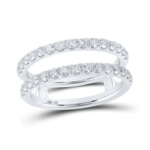 Load image into Gallery viewer, Radiant Love 14kt White Gold Diamond Wrap Enhancer Wedding Band - Splendid Jewellery