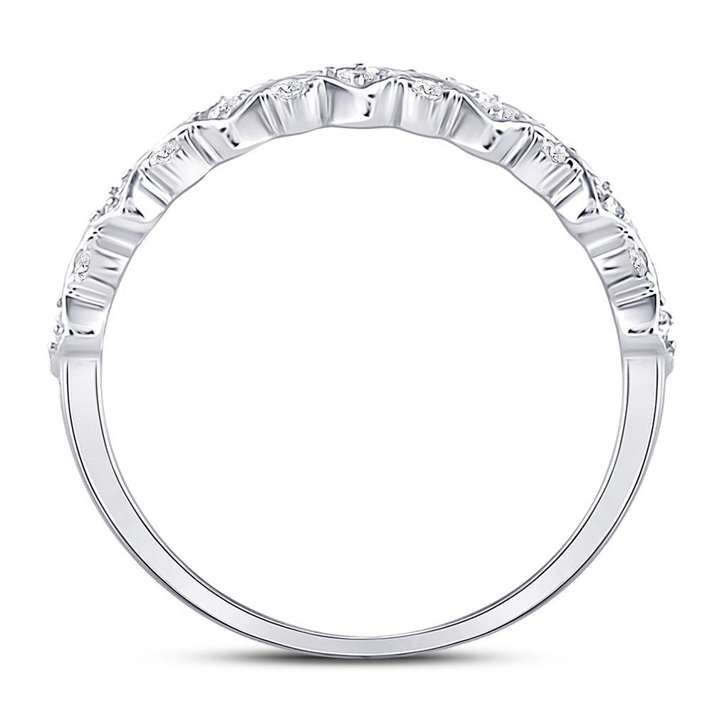 Radiant Love: 14kt White Gold Pear Diamond Halo Bridal Wedding Engagement Ring - Splendid Jewellery