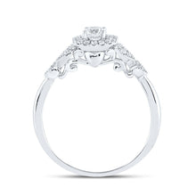 Load image into Gallery viewer, Radiant Love | 14kt White Gold Round Diamond Solitaire Bridal Wedding Engagement Ring 1/2 Cttw - Splendid Jewellery