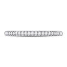 Radiant Love 14kt White Gold Womens Round Diamond Eternity Wedding Band 3/8 Cttw - Second Side View