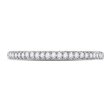 Load image into Gallery viewer, Radiant Love 14kt White Gold Womens Round Diamond Eternity Wedding Band 3/8 Cttw - Splendid Jewellery