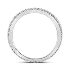 Radiant Love 14kt White Gold Womens Round Diamond Eternity Wedding Band 3/8 Cttw - Splendid Jewellery