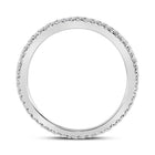 Radiant Love 14kt White Gold Womens Round Diamond Eternity Wedding Band 3/8 Cttw - Splendid Jewellery