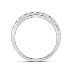 Radiant Love 14kt White Gold Womens Round Diamond Eternity Wedding Band - Splendid Jewellery