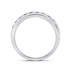 Radiant Love 14kt White Gold Womens Round Diamond Eternity Wedding Band - Splendid Jewellery