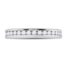 Load image into Gallery viewer, Radiant Love: 14kt White Gold Womens Round Diamond Eternity Wedding Band 7/8 Cttw - Splendid Jewellery
