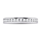 Radiant Love: 14kt White Gold Womens Round Diamond Eternity Wedding Band 7/8 Cttw - Splendid Jewellery