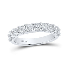 Load image into Gallery viewer, Radiant Love | 14kt White Gold Womens Round Diamond Wedding Band 1 - 1/4 Cttw | Splendid Jewellery - Splendid Jewellery