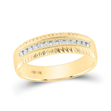 Load image into Gallery viewer, Radiant Love 14kt Yellow Gold His Hers Diamond Cluster Wedding Set - Splendid Jewellery
