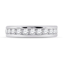 Load image into Gallery viewer, Radiant Love 2 Carat Diamond Eternity Wedding Band in 14kt White Gold - Splendid Jewellery