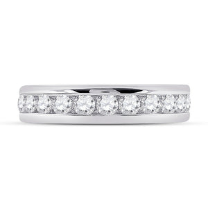 Radiant Love 2 Carat Diamond Eternity Wedding Band in 14kt White Gold - Splendid Jewellery