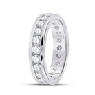 Radiant Love 2 Carat Diamond Eternity Wedding Band in 14kt White Gold - Splendid Jewellery