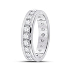 Radiant Love 2 Carat Diamond Eternity Wedding Band in 14kt White Gold - Splendid Jewellery