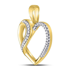 Radiant Love Affair Diamond Pendant - Splendid Jewellery