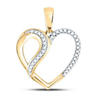 Radiant Love Affair Diamond Pendant - Splendid Jewellery