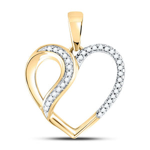 Radiant Love Affair Diamond Pendant - Splendid Jewellery