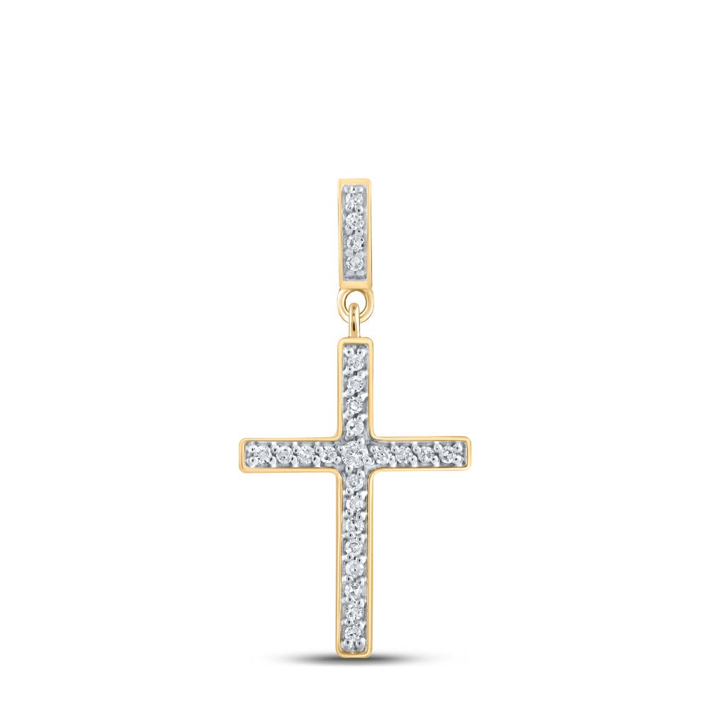 Radiant Love and Faith Diamond Cross Pendant - Splendid Jewellery