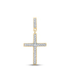 Radiant Love and Faith Diamond Cross Pendant - Splendid Jewellery