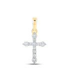 Radiant Love and Faith Diamond Cross Pendant - Splendid Jewellery
